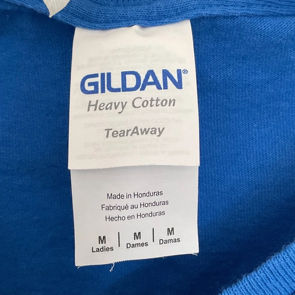 Gildan Blue Dodgers Short Sleeve Tee - Picture 2 of 3